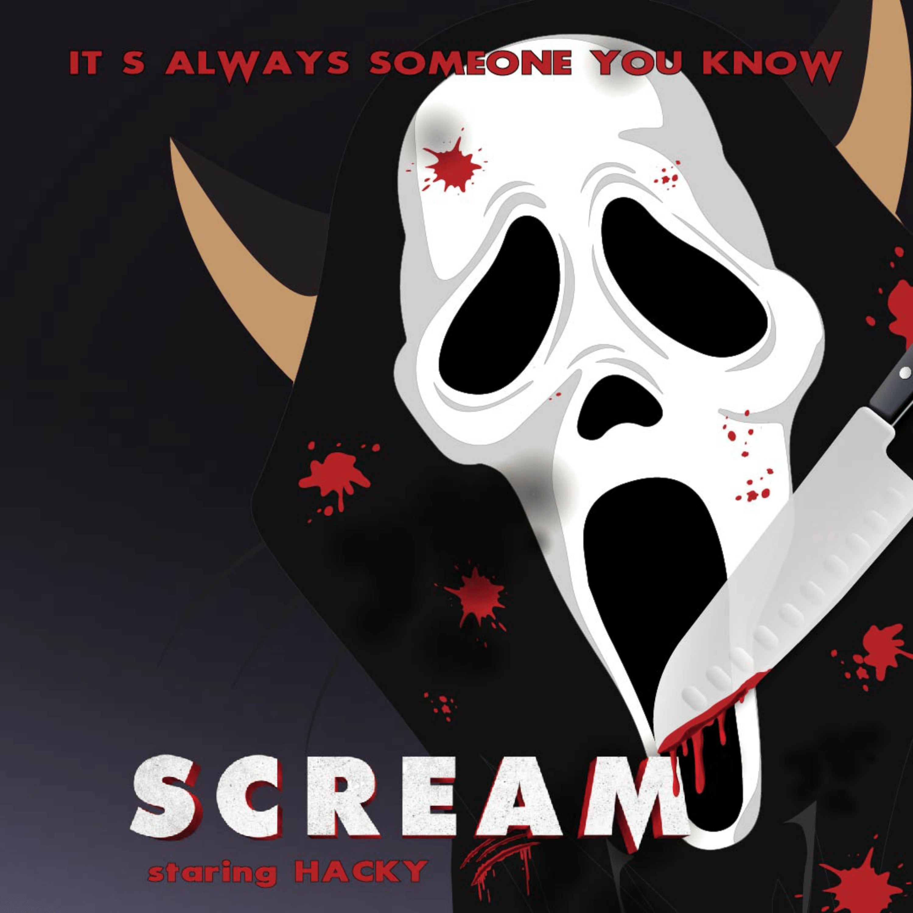 Hacky x Horror Poster